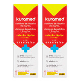 Kit 2 Antissépticos Kuramed Sept Solução Aquosa 30ml