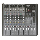 Consola Pro Dj 8 Fx Mixer Pasivo Con Interfaz Usb Pro Dj 8fx