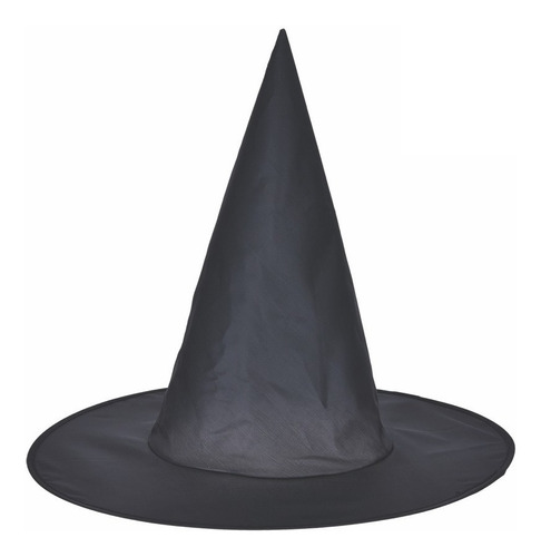 Sombrero Bruja Clasico Negro Halloween Disfraz Cotillon