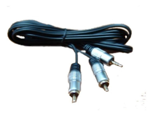 Cable Plug De 3.5st A 2 Rca Artekit Metálico 2mts