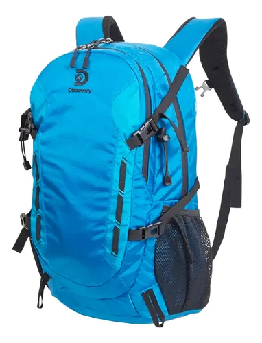 Mochila De Viaje Hombre Mujer Discovery Funda Para Lluvia