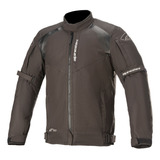 Chamarra Para Moto Alpinestars Headlands Drystars Negro