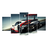 Quadro Decorativo Porsche Rsr Corrida Carro Oficina Promoção