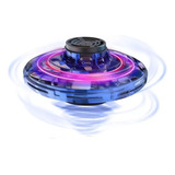 Spinner Voador Led Mini Drone Brinquedo Fidget Boomerang