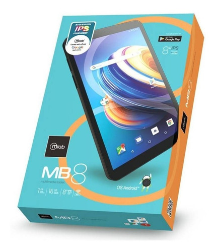 Tablet Mb8 8 Mlab 16gb Quad Core 1.5 Ghz /k