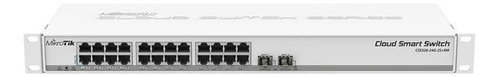 Mikrotik Cloud Smart Switch Css326-24g-2s+rm Gigabit Sfp+