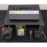 Consola Atari 2600 Jr + Control + Cables + Juego Original 