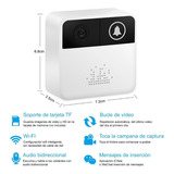 Video Portero J R Wi Fi Hd 720p A Color Para Ios Y Android Color Blanco