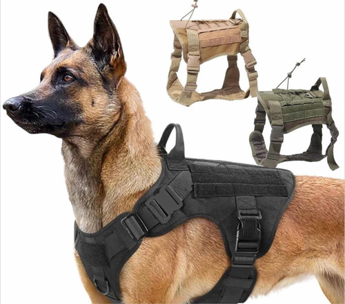 Arnes Tactico Reforzado Perros Medianos Grandes M L Xl Dog