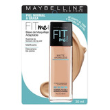 Base De Maquillaje Fit Me Matte Maybelline 320 Natural Tan