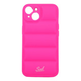 Funda Compatible Con iPhone 14 Puffer Case Protector Celular