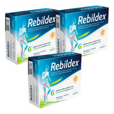 Combo X3 Rebildex Antiartrósico Natural 30 Capsulas