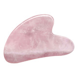 Fekuar Herramienta De Masaje Gua Sha De Cuarzo Rosa Natural 