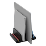 Soporte Base Vertical De 3 Ranuras Para Laptop Ajustable