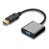 Cabo Adaptador Conversor Displayport Macho Para Vga Fêmea