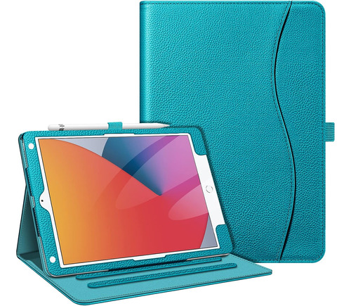 Funda Fintie, Verde Azulado, Compatible iPad De 9ª/8ª/7ª Gen