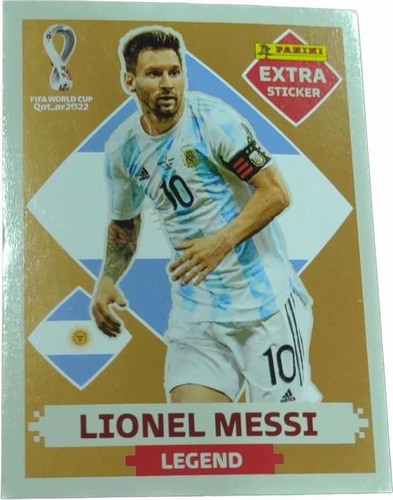 Figurinha Lendária Lionel Messi Bronze Copa 2023 Original