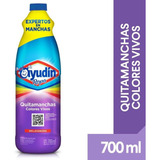 Quitamanchas Colores Vivos Sin Lavandina X700 Ml Desinfecta