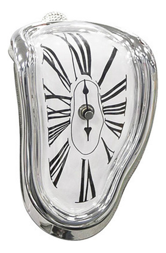 Reloj De Mesa Decorativo Retorcido De Plástico Para Oficina