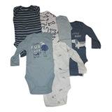 Pañaleros Carters Manga Larga Para Bebe Niño 1n664410