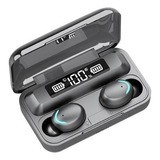 Cargador Teléfono Celular Con Audífono Bluetooth F9-5