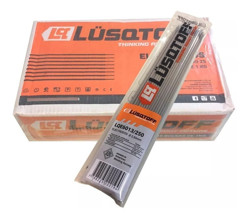 Electrodos Soldar Lusqtoff De 3.2mm X 5 Kg Punta Azul 3.25mm