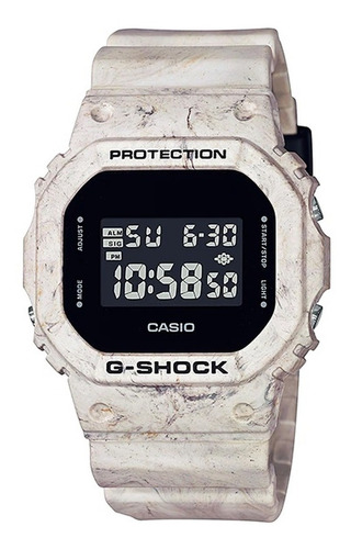 Relógio Casio G-shock Unissex Marmorizado Dw-5600wm-5dr