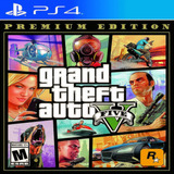 Grand Theft Auto 5 Gta V Ps4. Premium Edition. Fisico