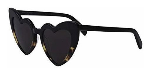 Lentes De Sol - Saint Laurent Sl181013 Havana - Negro Loulou