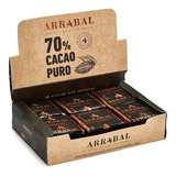 Alfajor Arrabal Cacao 70% Dulce De Leche Caja X 12 Unidades