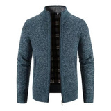 Chaqueta Gruesa Para Hombre, Cárdigan, Abrigo, Suéter