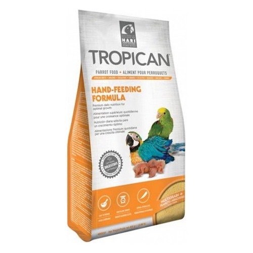 Alimento Aves Papilla Tropican Hand Feeding Formula 400 Gr