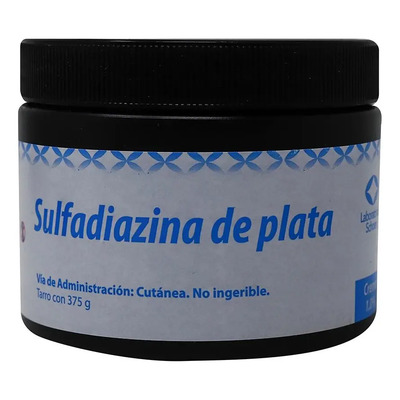 Schoen crema 1 % sulfadiazina de plata 375 g, acción antibacterial y cicatrizante | Envío gratis