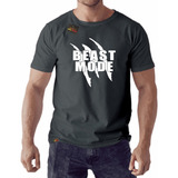 Polera Gym Beast Mode Culturismo Pesas Musculación Ufc Mma 