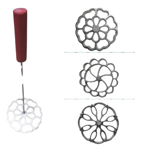 Moldes De Viento Para Buñuelos Paquete De 3