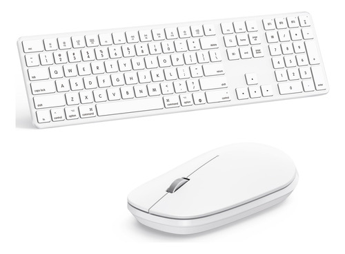 Teclado Y Mouse Bluetooth Para Mac, Combinacion De Teclado Y