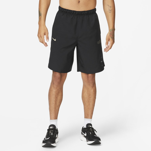 Short De Running Para Hombre Nike Challenger Negro