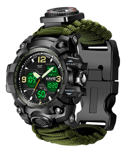 Reloj Digital Militar De Supervivencia 23 En 1, Para Hombre,