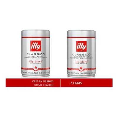 Illy Café En Grano Clásico 250 G Paquete De 2 Piezas | MercadoLibre