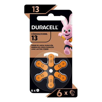 Pilas Duracell 312dp6 Botón Dorado Oscuro 1 Pack Auditivas | Meses sin interés