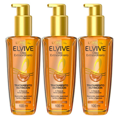 Loréal Elvive Óleo Extraordinario Suavidad Y Brillo Intenso | Envío gratis