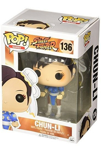 Funko Street Fighter Chun-li Pop Figura De Juegos