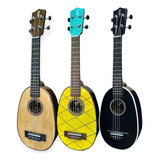 Ukelele Piña Incluye Forro+método +pick De Rasgueo 