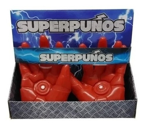 Puños Superheroes Guante Gigante Infantiles Goma Ambas Manos