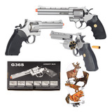 Marcadora Airsoft Revolver Resorte 6mm Xtreme P