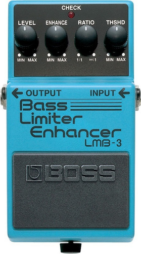 Pedal Boss Lmb3 Bass Limiter Enhancer + Cable Interpedal 