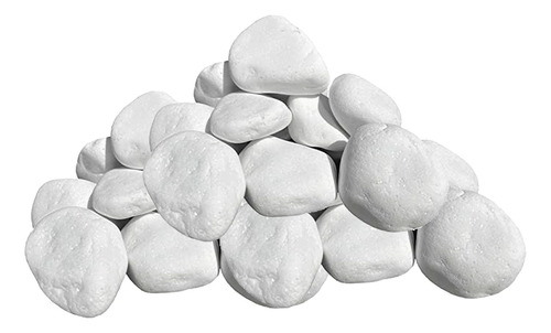 Piedra Decorativa Onix Blanca De 8cm A 9cm Tipo Mármol. 2022