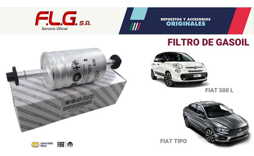 Filtro Decombustible 51817983 Original Fiat Foto 4