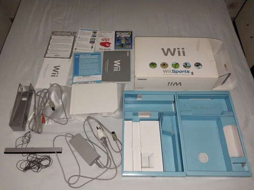 Console Nintendo Wii Americano Travado Original Sem Controle