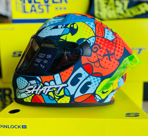 Casco Shaft Twist Azul 